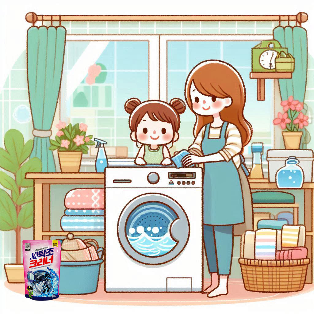 洗衣槽清潔劑圖