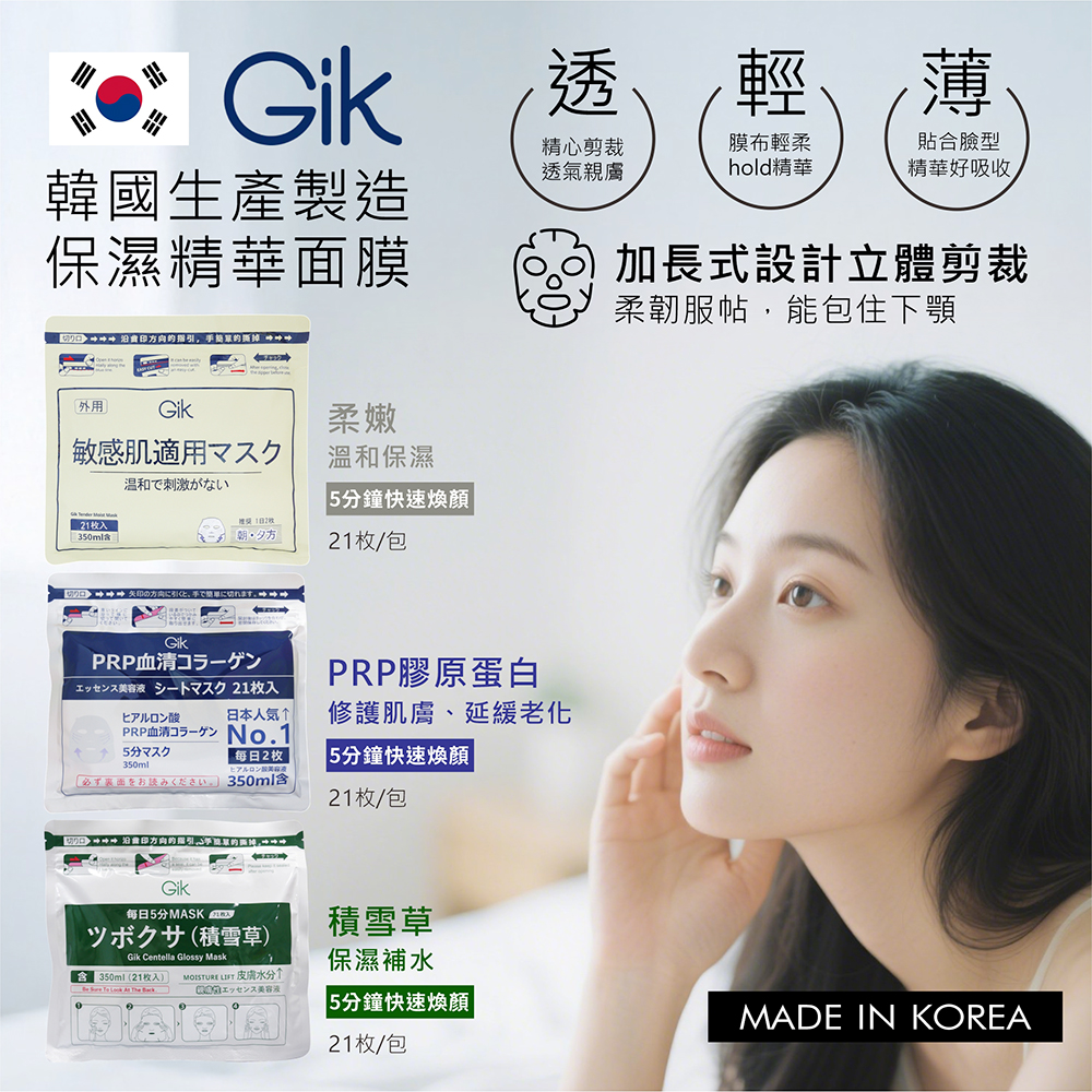 GiK 保濕精華面膜